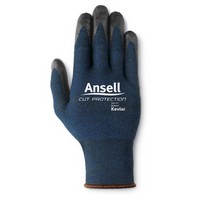 Ansell Edmont 97-505-9 Ansell Size 9 Kevlar/Stainless/Fiber Blend Cut Resistant Glove With Nitrile Palm Coating (Carded)